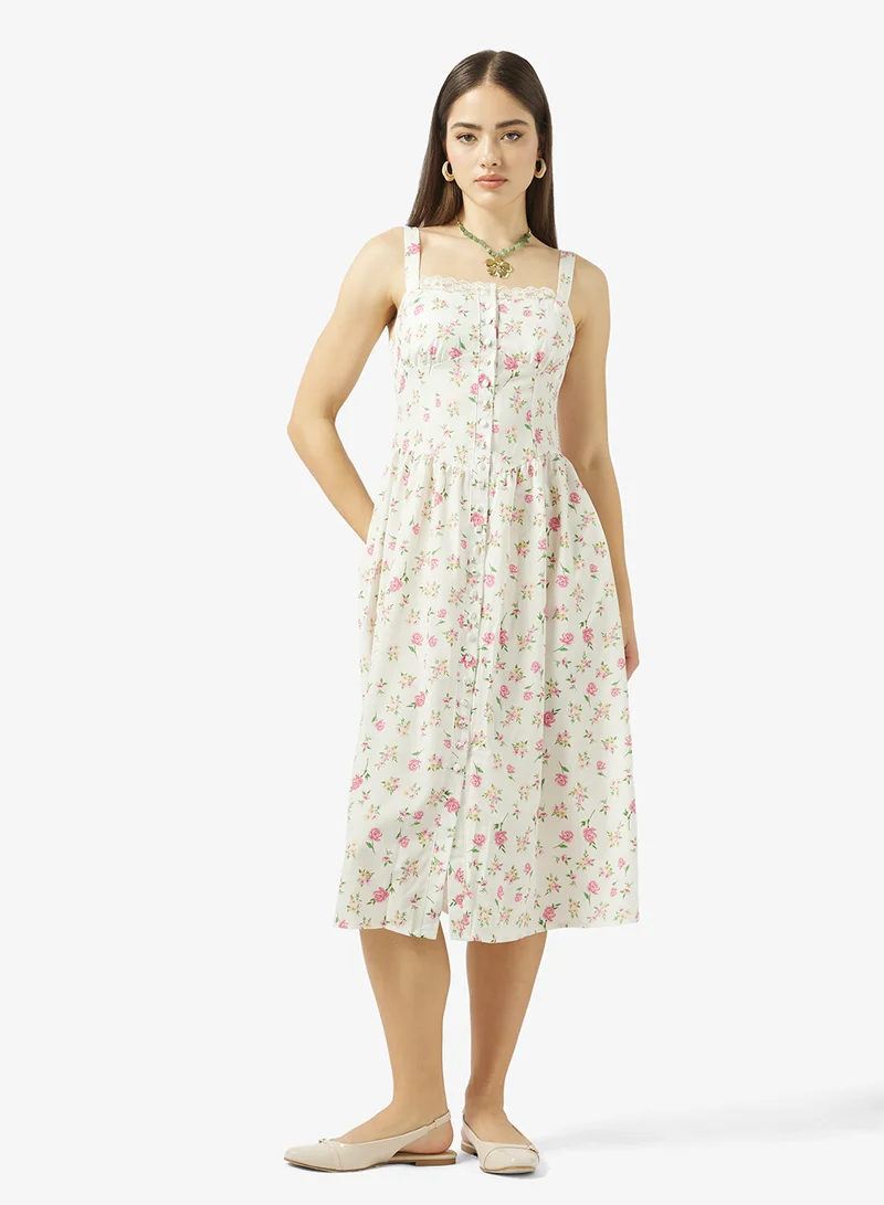 Ginger Sweetheart Neck Corset Bodice Princess Cut Dress